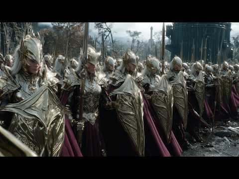 2,900,000 warriors of MIDDLE EARTH vs 1,600,000 warriors of ISENGARD! Who will win? [4k]