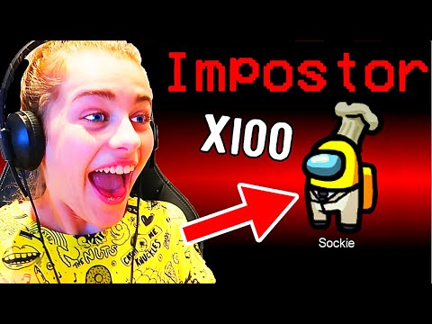 SOCKIE GOT IMPOSTOR 100 TIMES in Among Us Gaming (at least it felt like that) w/ The Norris Nuts