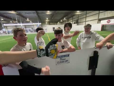 Indoor Soccer Game Highlights | Williamston Hornets Boys U14 vs HJR in Game #8 | Hornets Win League