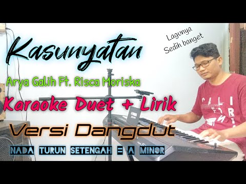 Kasunyatan Karaoke - Arya Galih Ft. Risca Moriska