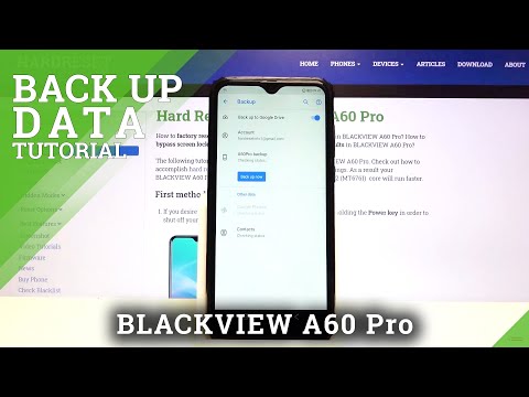 How to Enable Google Backup in BLACKVIEW A60 Pro – Activate Google Backup