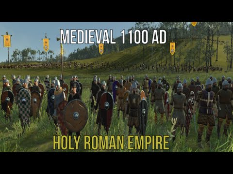 Total War Rome II: Medieval 1100 AD Mod - Holy Roman Empire (Campaign Showcase)