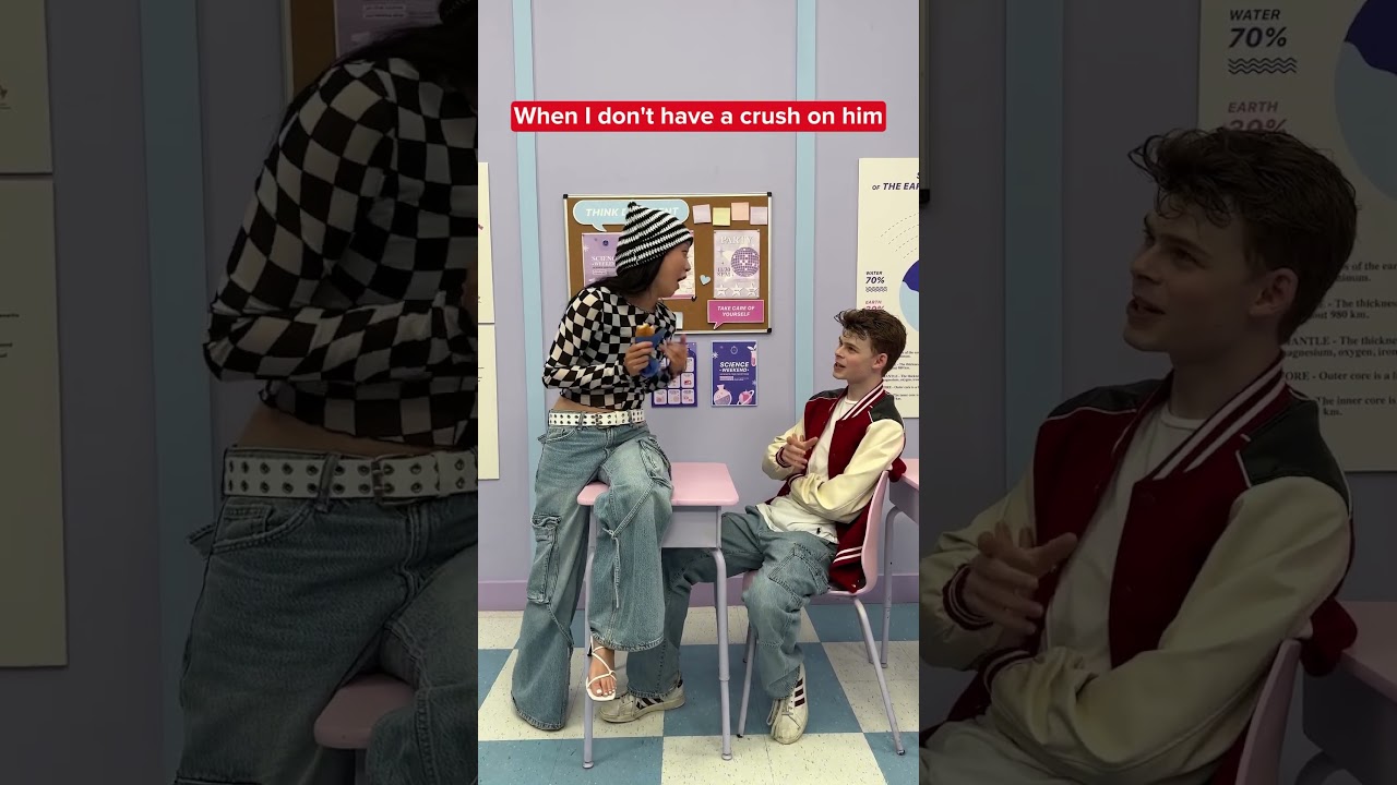 How to tell if a girl has a crush on someone 😭 @merrickhanna