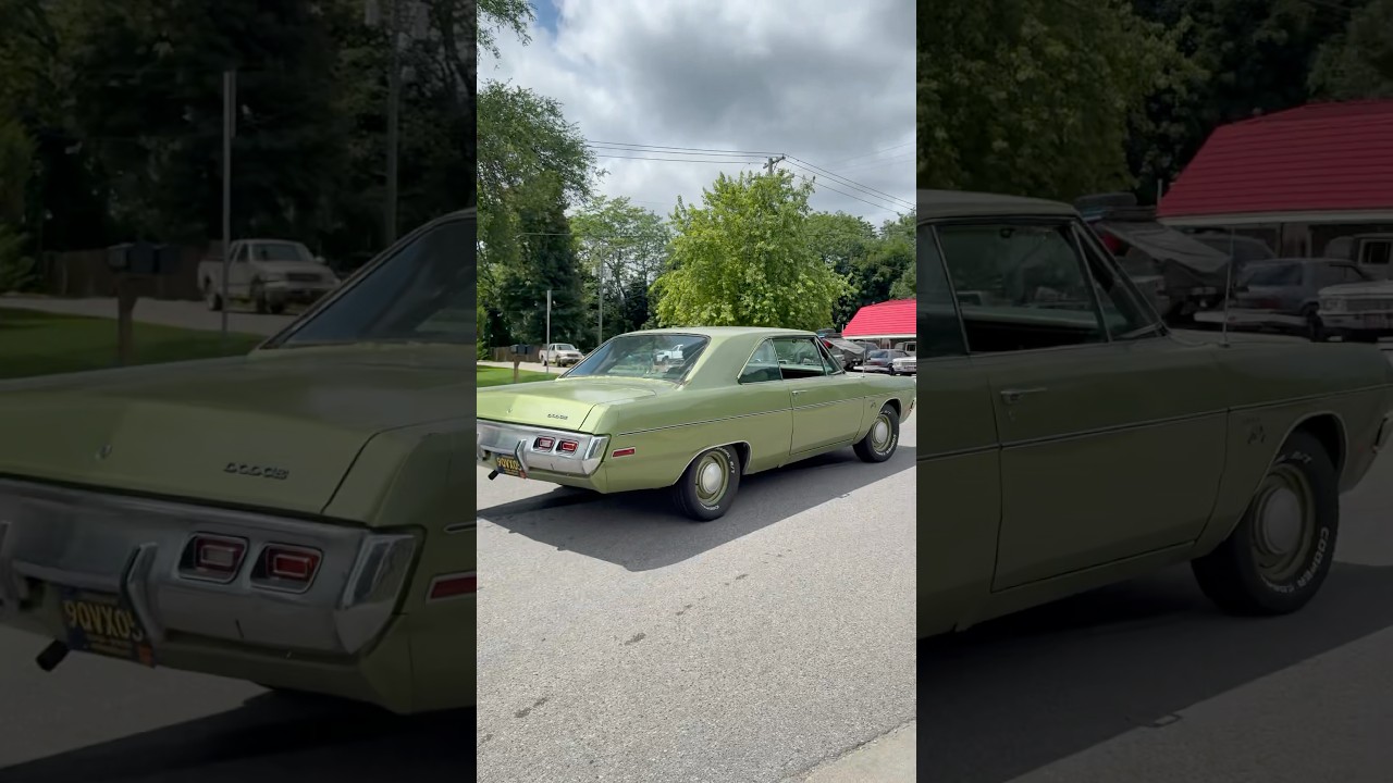 1971 Dodge Dart Swinger. #classiccars #v8 #mopar #musclecar #dodgedart