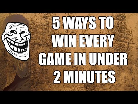 5 Ways to Win Every Game in Under 2 Mintues