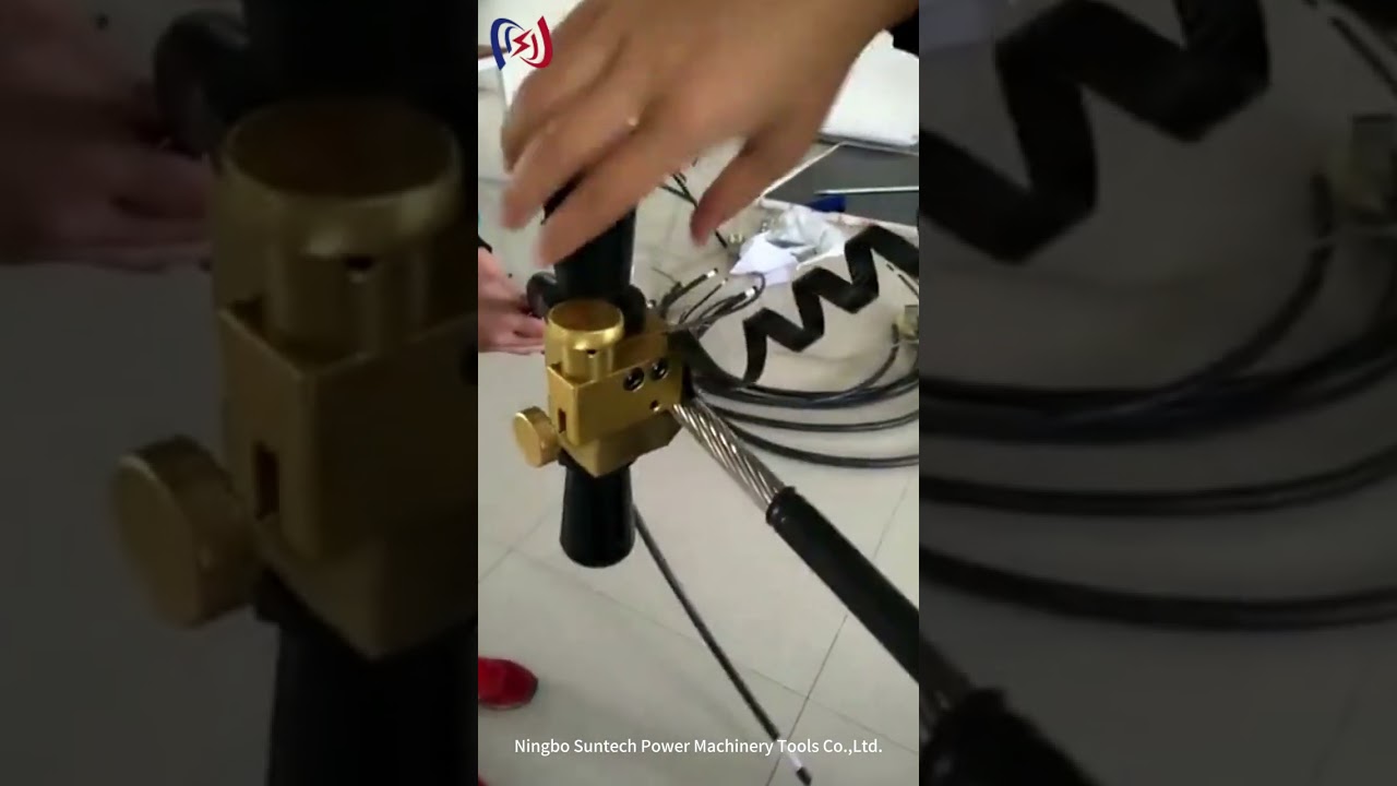 Aluminum Conductor Stringing Cable Layer Stripper