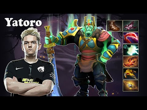 Yatoro - Wraith King Safelane with Matumbaman Visage | Dota 2 7.31b Gameplay