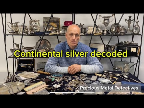 Continental Silver: How To Identify, Decode & Value Non-British Silver Hallmarks