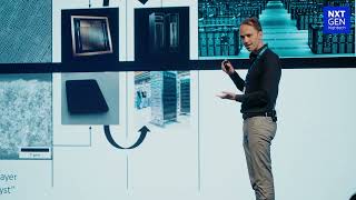 Aaike van Vugt of VSParticle at the NXTGEN Hightech Conrerence 2025