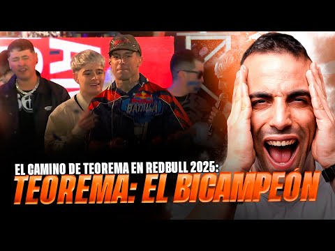 TEOREMA ES BICAMPEÓN DE REDBULL CHILE 🏆 EL CAMINO DE TEOREMA 🇨🇱 Reacción