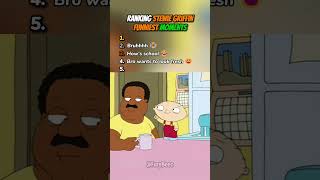 Ranking Stewie Griffin Funniest Moments