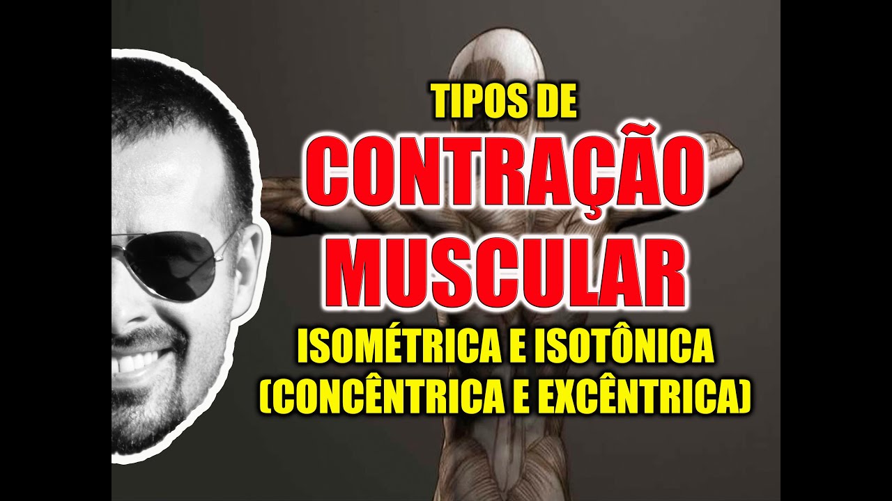 Tipos de Contração Muscular: Isométrica e Isotônica (concêntrica e excêntrica) - Vídeo Aula 096