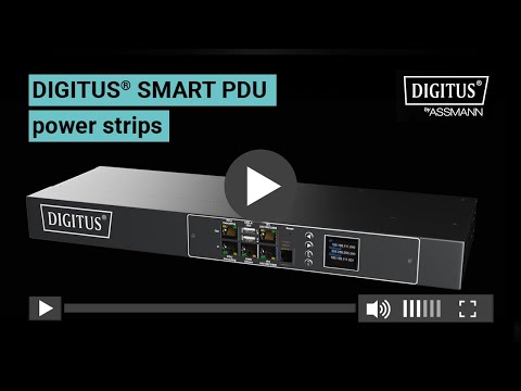 DIGITUS® SMART PDU – Intelligent Power Management for Data Centers and IT Infrastructure