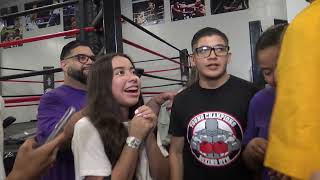 Fans go crazy for meeting Ryan Garcia in real life | EsNews Boxing