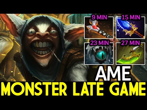 AME [Meepo] New Imba Carry Monster Late Game Dota 2