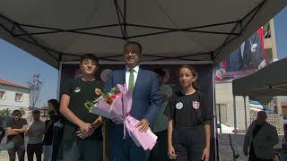 VALİMİZ GÖKMEN ÇİÇEK’İN TEŞRİFLERİYLE 42  ERVA SPOR OKULU SİNDELHÖYÜK MAHALLEMİZDE AÇILDI