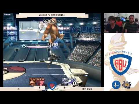ABU Monthly 8: J$ (Donkey Kong) Vs. Only Kevin (Wario, Wolf, ZSS) - Project M Winner's Finals