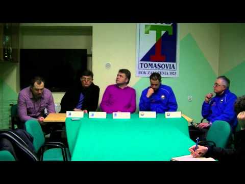TOMASOVIA - STAL MIELEC (KONFERENCJA PRASOWA)