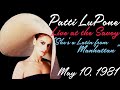 Patti LuPone Singing "She's a Latin from Manhattan" | Live at the Savoy in NYC | 1981