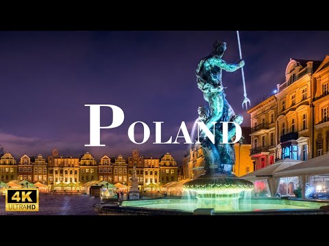 FLYING OVER POLAND( 4K UHD ) - Relaxing Music Along With Beautiful Nature Videos 4K Ultra HD