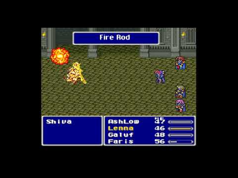 Final Fantasy V Low Level Challenge - Shiva