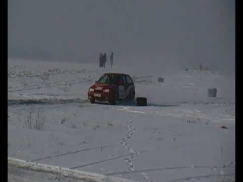 I Zimowy Super Oes 24.01.2010 Krzysztof Piterak Gabriel Kubit Suzuki Swift Gti.MP4