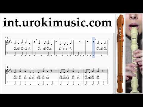 Tutorial de flauta dulce B. Imagine Dragons - Bad Liar Clases Notas um-i703