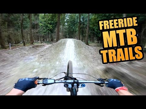 FREERIDE MTB TRAILS - THIS BIKE PARK IS SICK