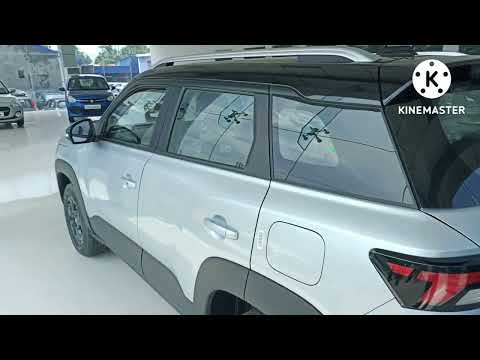 Brezza Zxi Dual tone Splendid Silver with Midnight Black roof Quick look....