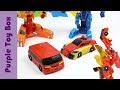 2Car Crash Transforming To Eagle Hello Carbot Season5 Toys