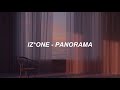 IZ*ONE 아이즈원 - 'Panorama' Karaoke Easy Lyrics