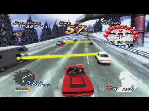OutRun Online Arcade video game trailer Xbox LIVE Arcade PlayStation Network