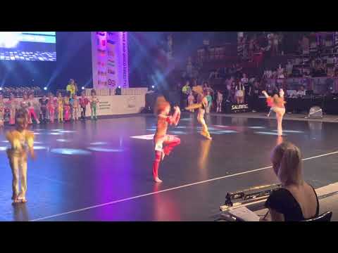 Zora Křižáková -  7. place - disco dance solo mini kids - IDO world Championship Chomutov 2023