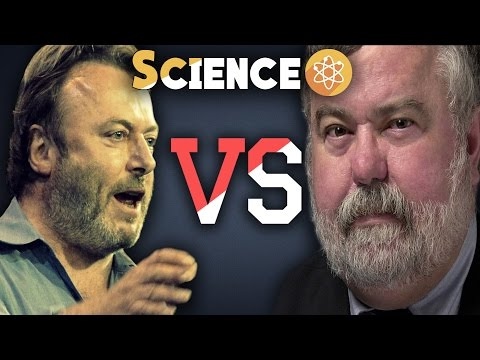 Christopher Hitchens -VS- Tim Rutten - God Is Not Great. Science Debate