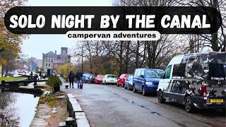 Vanlife Alone in Huddersfield: Canal Camp, Hidden Waterfall & The Windiest Castle Ever!