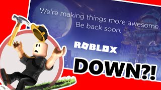 ROBLOX IS DOWN... (got hacked?)