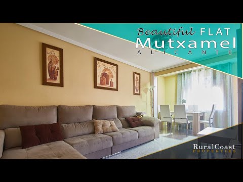 Flat for sale in Mutxamel, with 79m2, 3 bedrooms and 1 bathroom, Storage room, furnished Ref: 3183