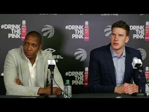 Raptors Press Conference: Jakob Poeltl - June 24, 2016