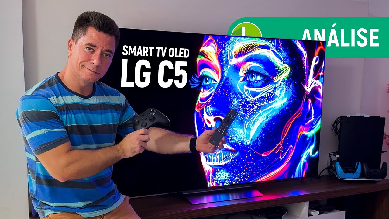 Miniatura da avaliação em vídeo de Smart TV LG OLED 55 polegadas OLED55C4 4K 144Hz