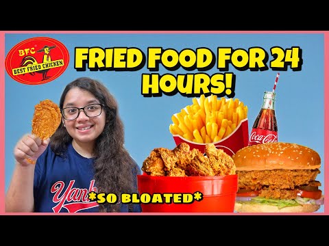 I Only Eat BFC (Best Fried Chicken) for 24 Hours!