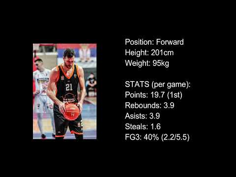 Blaž Mahkovic #21 – Leading Scorer of the Slovenian League | 2025