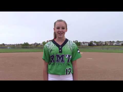 Audrey Burt, Class of 2021 Pitcher, Softball Skills Video
