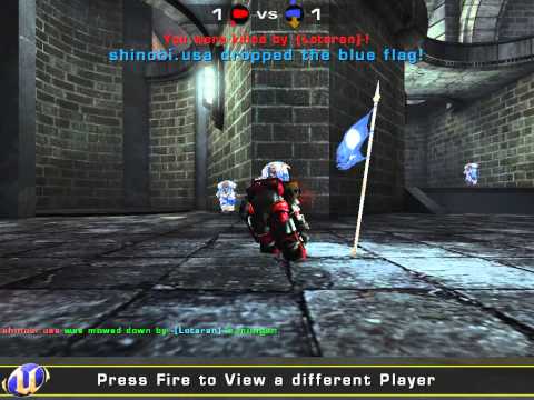 UT2004 CTF 5v5 - ClanBase Nations Cup 2011 - USA vs Hungary - Anfractuous - shinobi