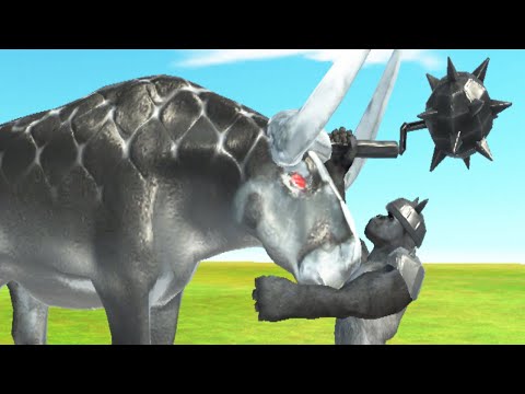 🦬 Bull Gorgon vs Shatterilla💪 Animal Revolt Battle Simulator ARBS Mobile