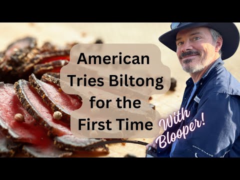 American's First Biltong Taste Test: A Savory Surprise!