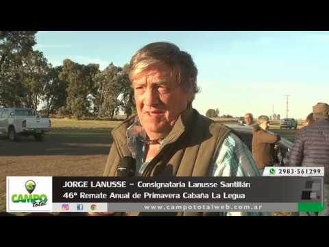 Jorge Lanusse - Remate Primavera Cabaña La Legua