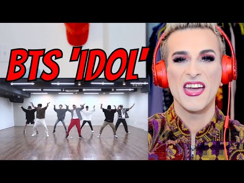 DANCE COACH REACTS TO BTS 'IDOL' DANCE PRACTICE!