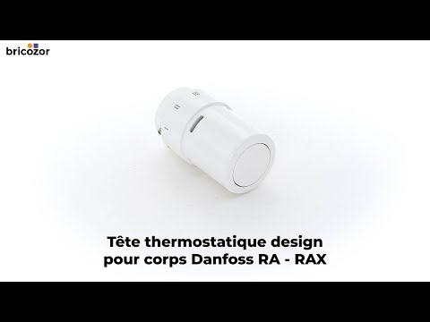 Tête thermostatique design pour corps Danfoss RA - RAX DANFOSS