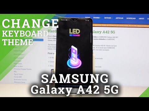 How to Download LED Keyboard on SAMSUNG Galaxy A42 5G – Apply LED Keyboard