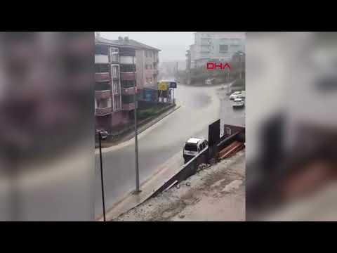 Bartın’da sağanak etkili oldu